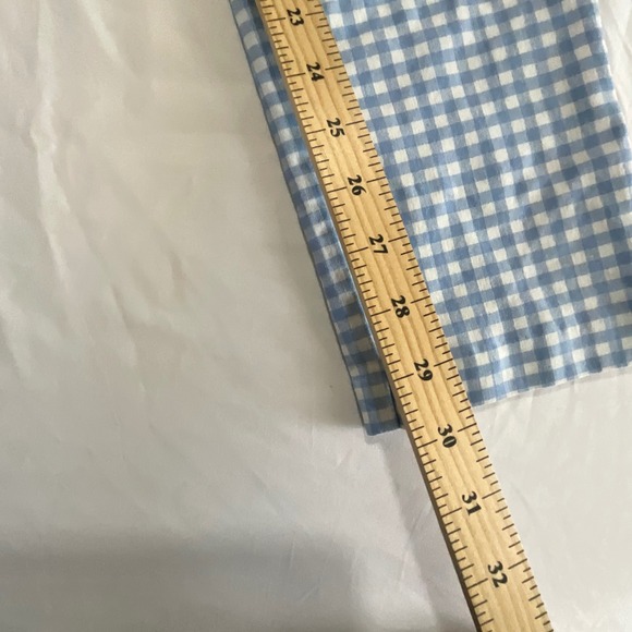 Jack McLaughlin Blue White Gingham Check‎ Pull On Pants Size 10 - Picture 6 of 6
